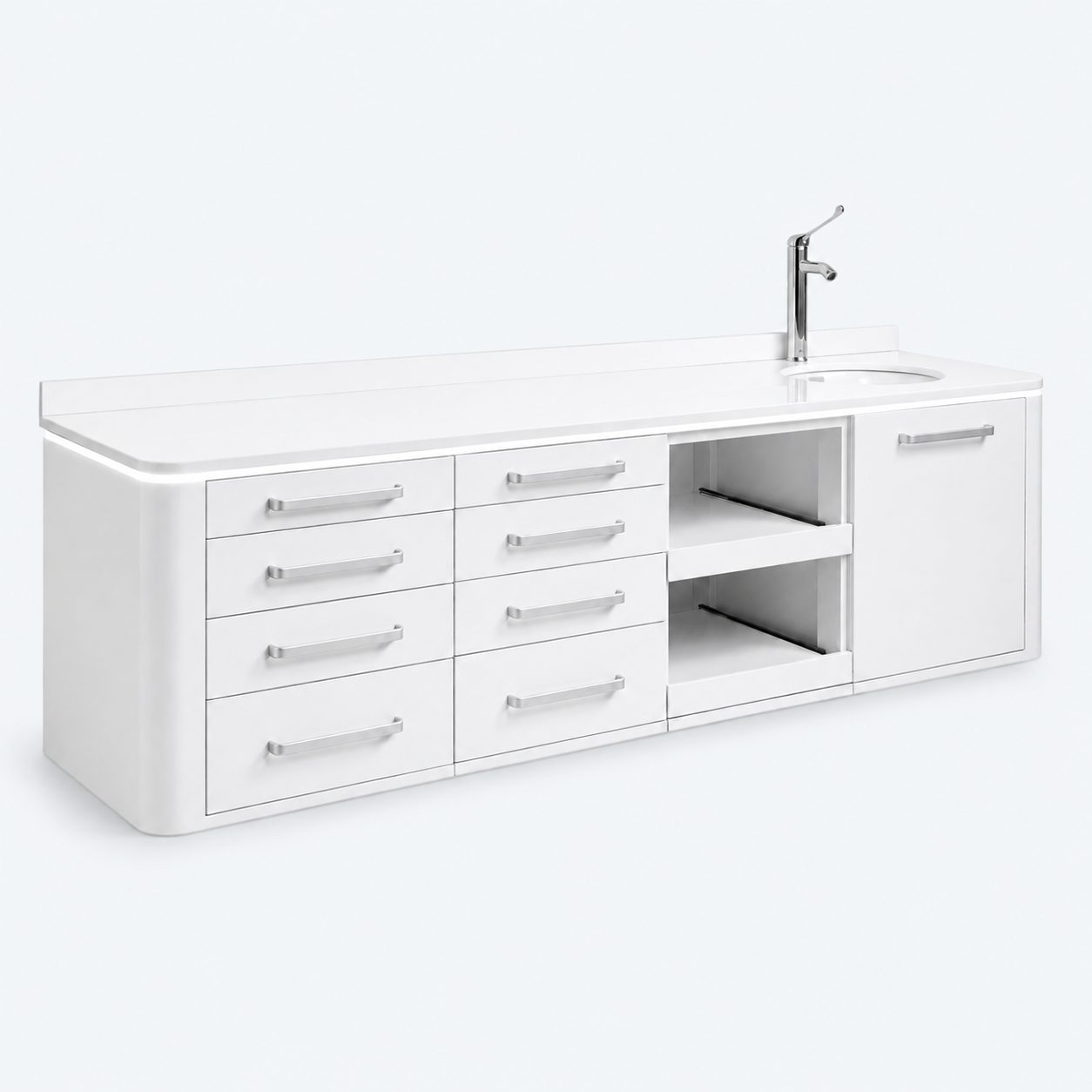 MQ-CS06 modular drawer system dental cabinet
