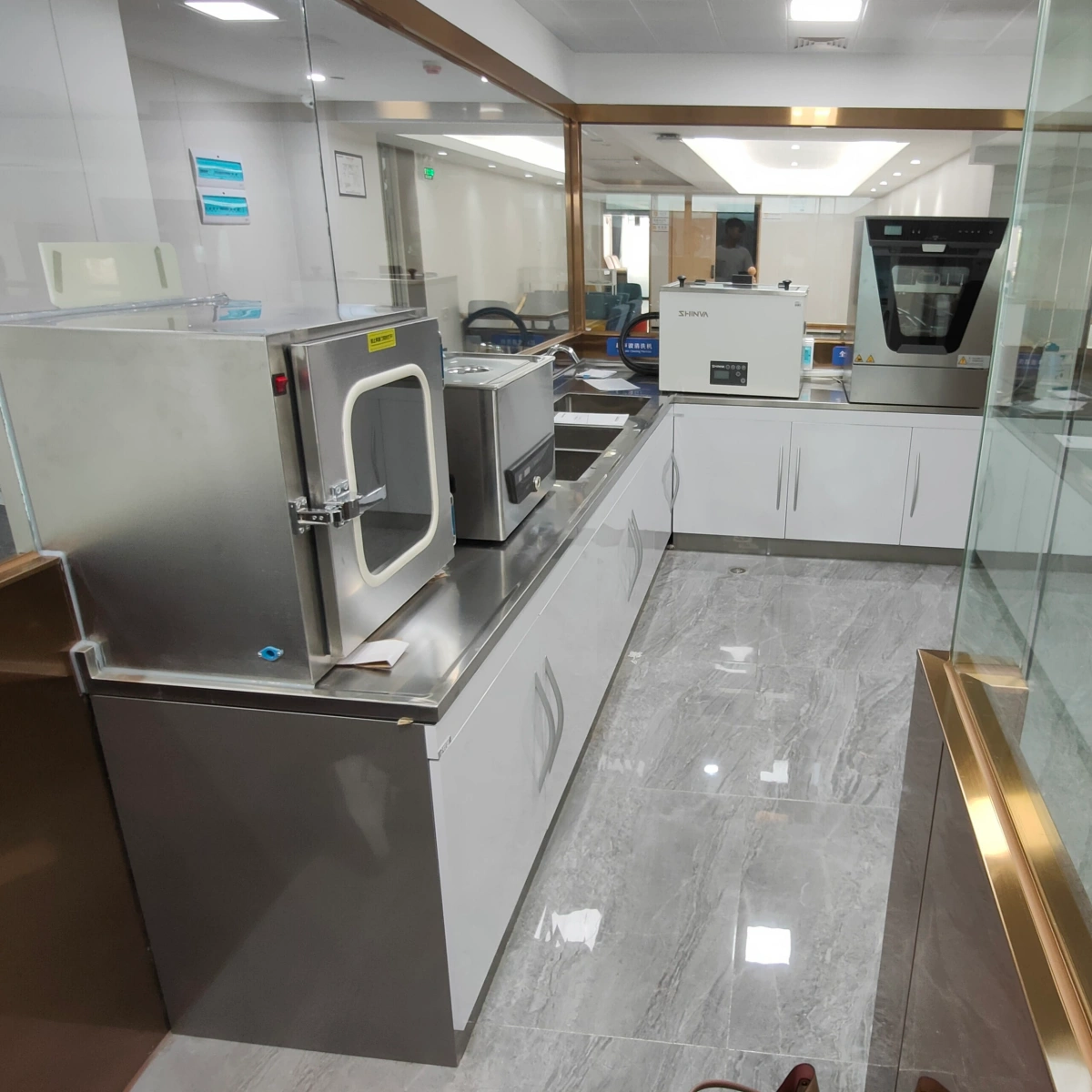 MQ-CS04 Stainless Steel Dental Laboratory Cabinet - Image 4