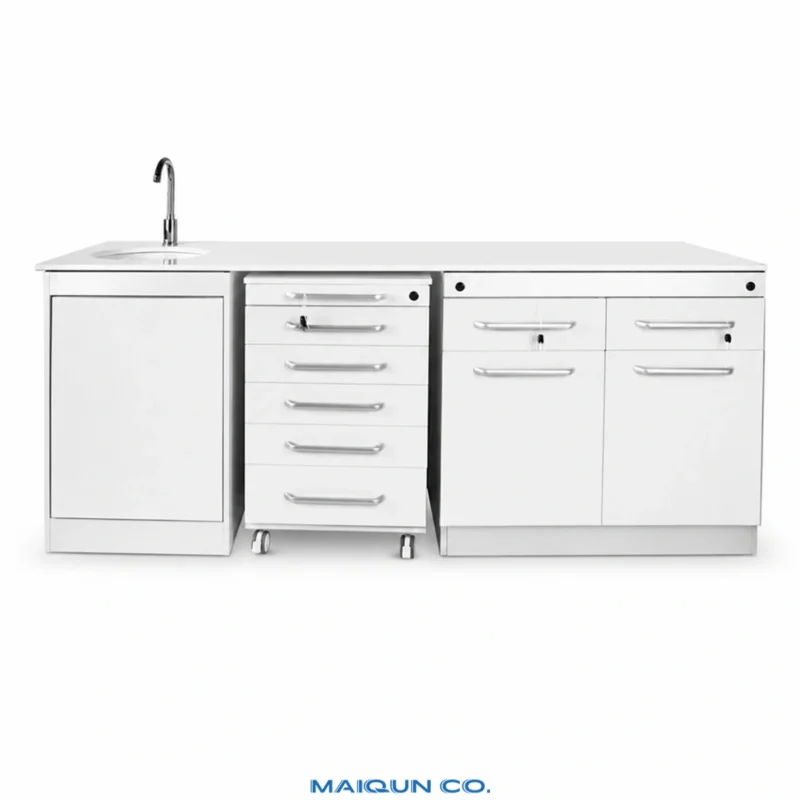 MQ-CS02 Rear Treatment Cabinet with Integrated Sink