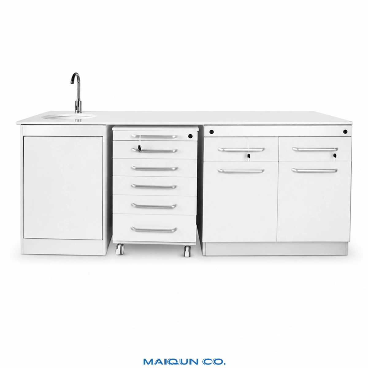MQ-CS02 Rear Treatment Cabinet with Integrated Sink