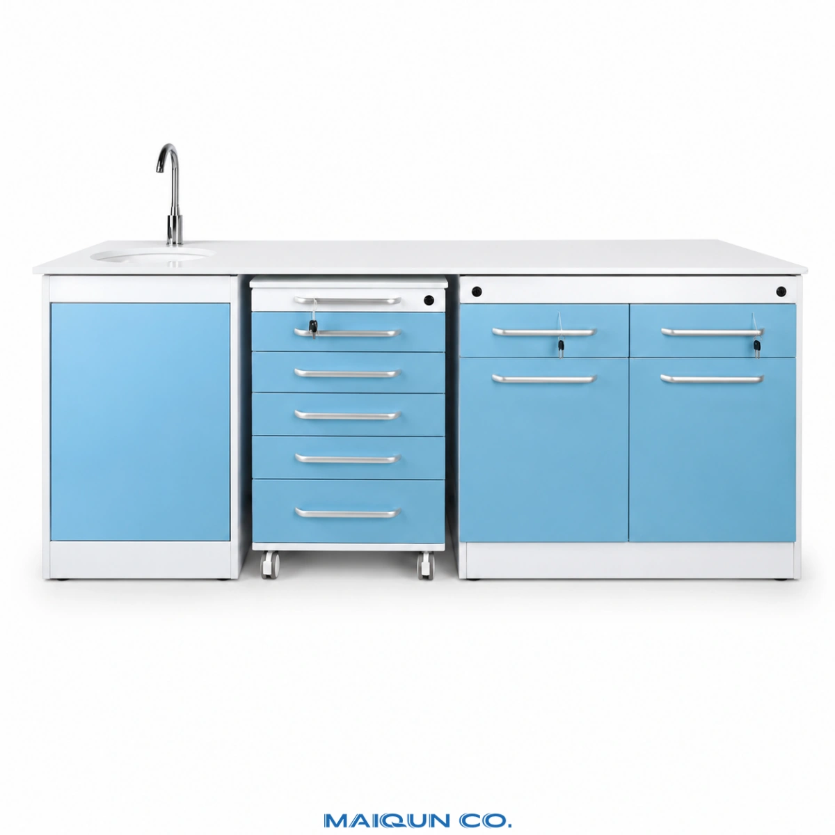 MQ-CS02 Rear Treatment Cabinet with Integrated Sink - Image 3