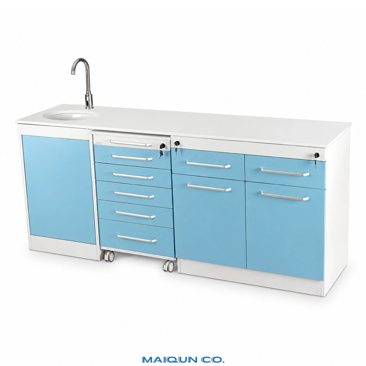 MQ-CS02 Rear Treatment Cabinet with Integrated Sink - Image 2