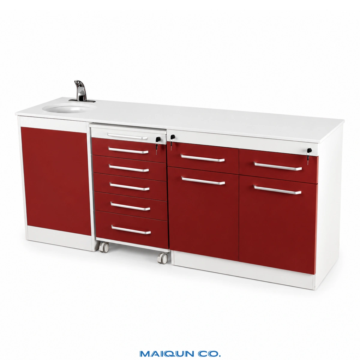 MQ-CS02 Rear Treatment Cabinet with Integrated Sink - Image 4