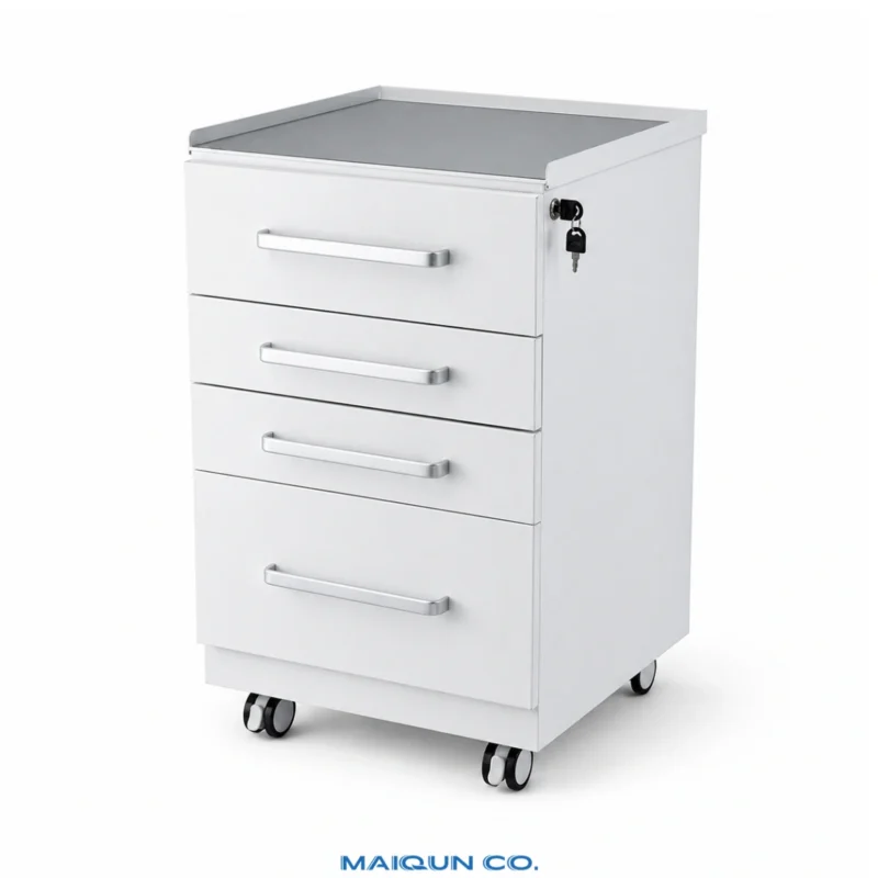 MQ-G006 All-Steel Mobile Cabinet for Dental Clinics