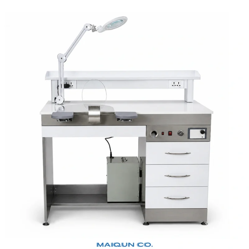 MQ-WS01 Single-User Dental Lab Workstation with Suction