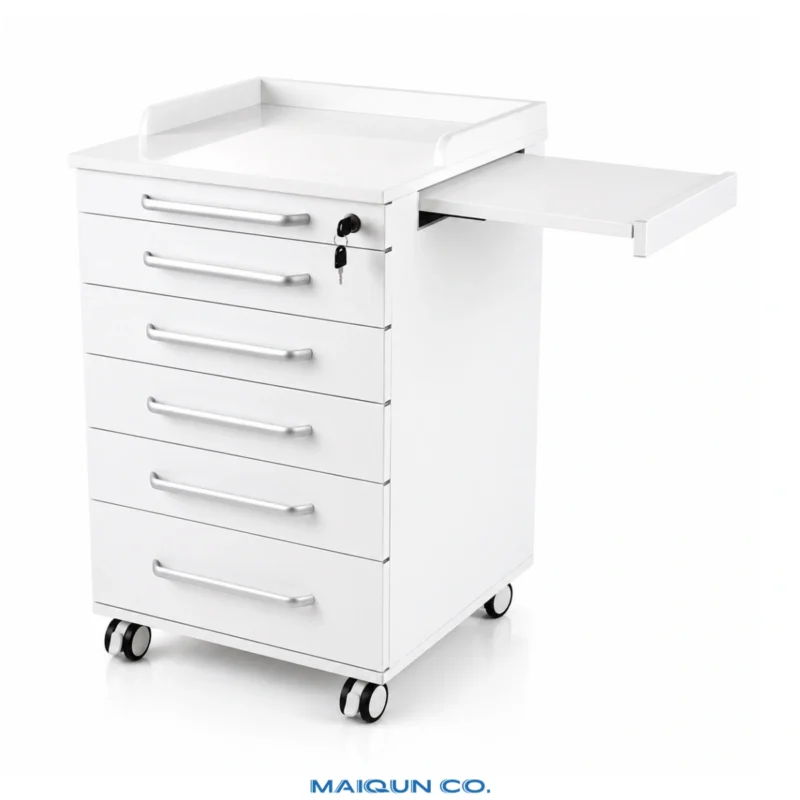 MQ-Y007 Dental Cabinet With Pull-Out Shelf