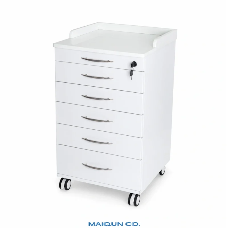 MQ-Y008 Nano-Crystalline Stone Dental Mobile Cart