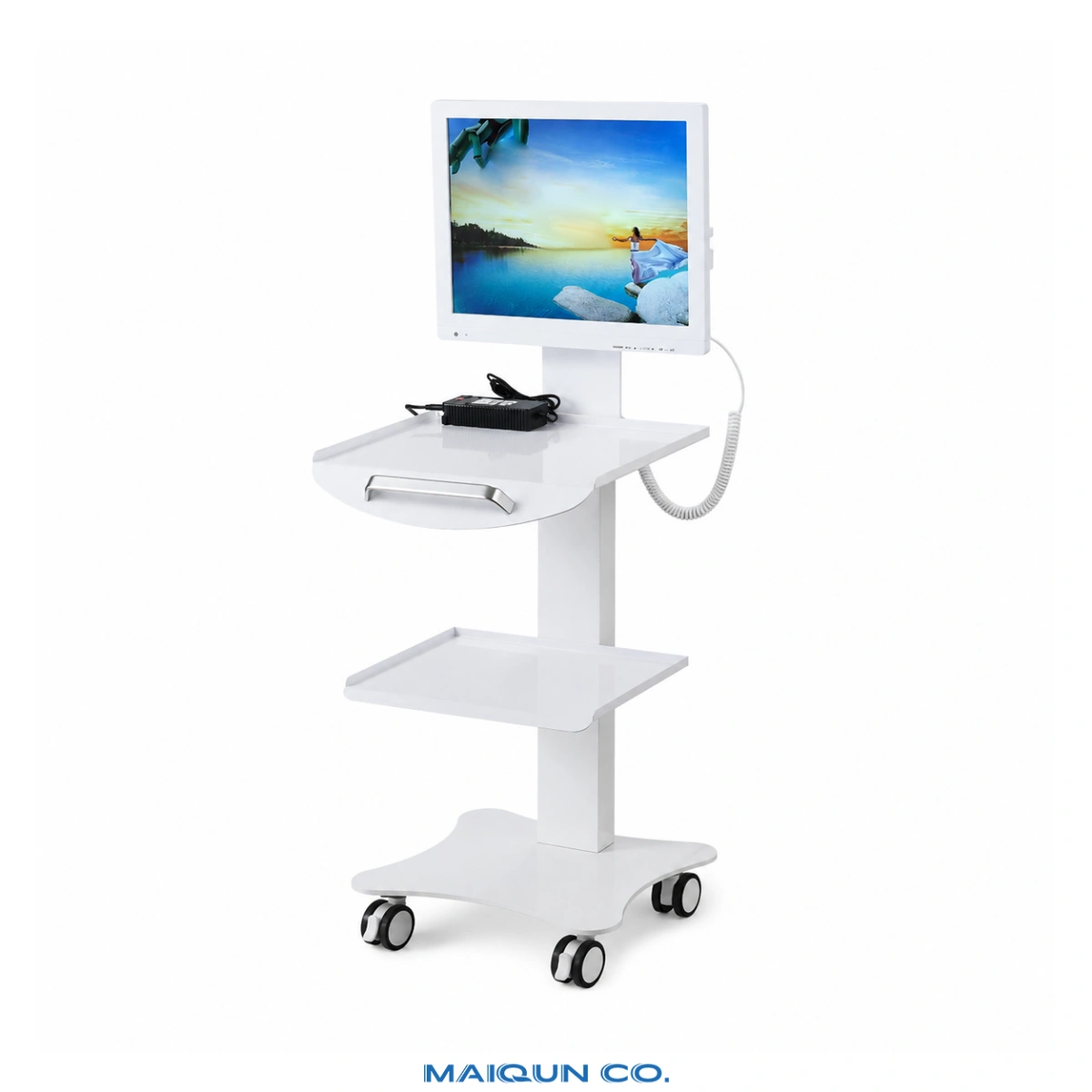 MQ-YT2 Dental Trolley with Monitor Support - Image 4
