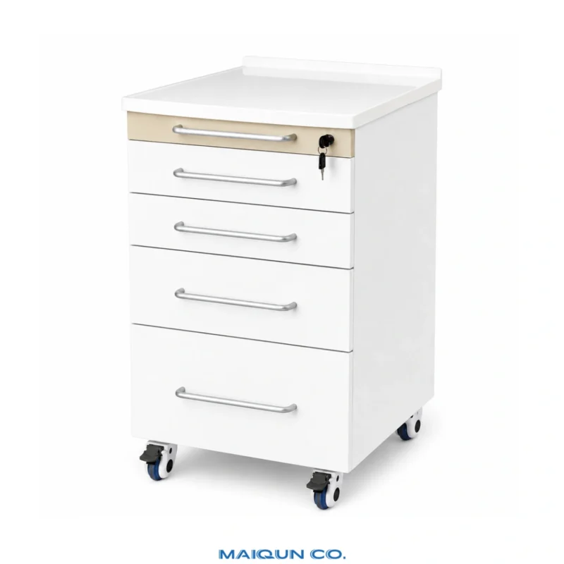 MQ-G001 Premium Nano-Crystalline Stone Mobile Storage Cabinet