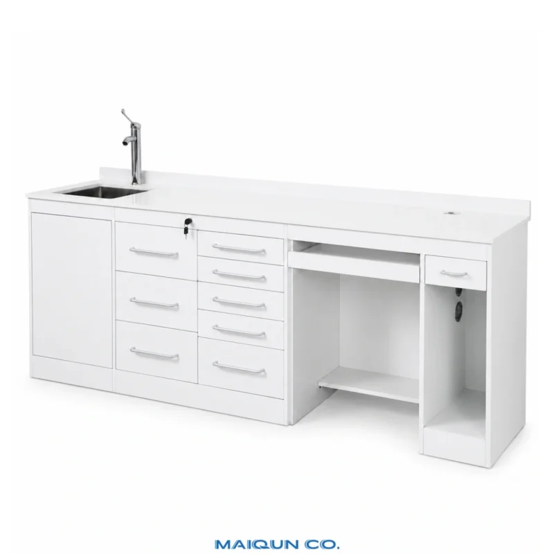 MQ-CS05 Dental Clinic Cabinet with Computer Workstation