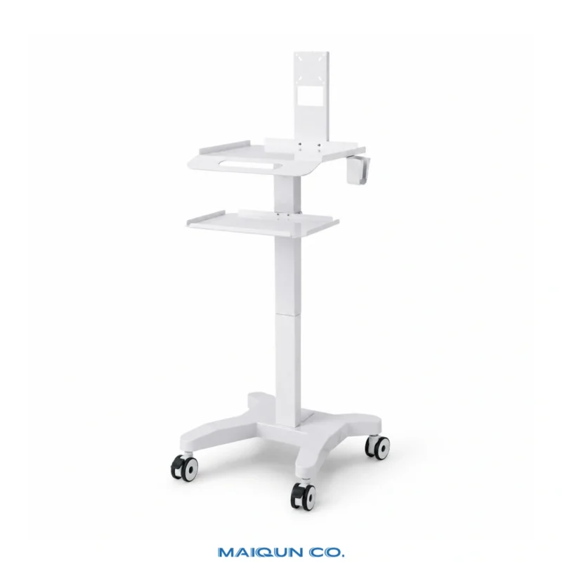 MQ-YT5 Manual Height-Adjustable Medical Trolley